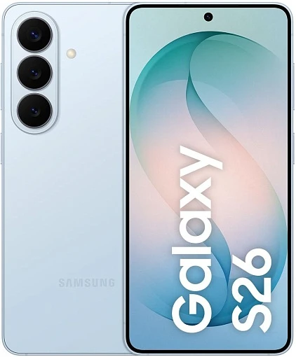 Смартфон Samsung Galaxy S26 12/256 ГБ, голубой (Icyblue)