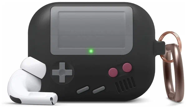 Чехол Elago для AirPods Pro 2 Unique AW5 Game console, черный